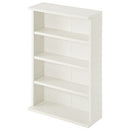 薄型本棚 木製マルチラック 薄型本棚 カラーボックス 可動棚 4段 積み重ね 奥行スリム コミック最大160冊収納 ぼん家具