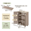 キャスター付き収納ラック