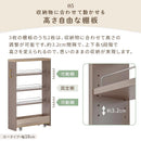 すき間ワゴンラック ロータイプ