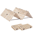 折りたたみ すのこマット 〔シングル/セミダブル/ダブル〕