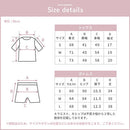 パジャマ〔半袖・レディース〕 パジャマ レディース 半袖 半ズボン S M L ルームウエア セット レディースパジャマ 3重ガーゼ 綿100% コットン 部屋着 前開き おしゃれ recorela ぼん家具