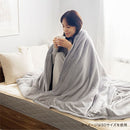 4層プレミアム毛布〔D〕 毛布 ブランケット ダブル 2枚合わせ 中綿入り 厚手毛布 フランネル マイクロファイバー 暖かい おしゃれ 起毛 洗える あったか毛布 抗菌 防臭 ぼん家具