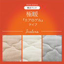 極暖敷きパッド〔S〕 敷きパッド シングル 100×200 厚手 ベッドパッド 極暖 エアロゲル 敷き毛布 冬 マイクロファイバー 暖かい 起毛 洗える 抗菌 防臭 保温 ゴム付き ぼん家具