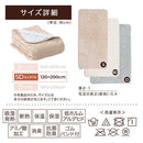 極暖敷きパッド〔SD〕 敷きパッド セミダブル 120×200 厚手 ベッドパッド 極暖 エアロゲル 敷き毛布 冬 マイクロファイバー 暖かい 起毛 洗える 抗菌 防臭 保温 ゴム付き ぼん家具