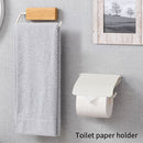 トイレットペーパーホルダー〔1連〕 トイレットペーパーホルダー ペーパーホルダー 1連 おしゃれ 2倍巻 3倍巻 太巻き 収納 DIY リノベ モダン ナチュラル 北欧 白 茶 単色 ぼん家具