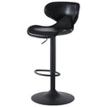 カウンターチェア カウンターチェア ハイチェア バーチェア おしゃれ カウンター椅子 丸椅子 昇降式 回転 レザー 北欧 ウレタン スチール ぼん家具