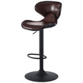 カウンターチェア カウンターチェア ハイチェア バーチェア おしゃれ カウンター椅子 丸椅子 昇降式 回転 レザー 北欧 ウレタン スチール ぼん家具
