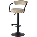 バーチェア カウンターチェア おしゃれ 昇降式 バーチェア 背もたれ 回転 丸椅子 ハイチェア カウンター 椅子 キッチンチェア 高さ調節 フットレスト 足置き ぼん家具