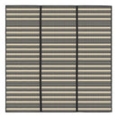 竹ラグカーペット〔185×185cm〕 竹ラグ 竹カーペット バンブーラグ おしゃれ ラグ カーペット 夏用 滑り止め 185×185 正方形 冷感 生地 竹 ラグマット ボーダー ストライプ 折りたたみ ぼん家具