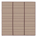 竹ラグカーペット〔185×185cm〕 竹ラグ 竹カーペット バンブーラグ おしゃれ ラグ カーペット 夏用 滑り止め 185×185 正方形 冷感 生地 竹 ラグマット ボーダー ストライプ 折りたたみ ぼん家具