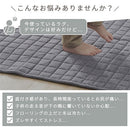 下敷き専用ラグマット〔175×175cm〕 ラグ 2畳 下敷きラグ 厚手 ウレタンラグ 175×175 アンダーラグ ズレ防止 洗える ラグマット 約厚さ1cm ふっくら 防音 保温 ホットカーペット対応 ぼん家具