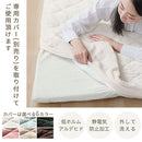 極厚マット〔185×185cm〕 極厚マット 単品 約 厚さ5cm 高反発ウレタンマット カバーリングマット 185×185cm ラグマット 2畳 年中使える ごろ寝マット マット全面 滑り止め ぼん家具