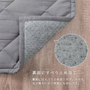 コットンリネンラグ〔130×185cm〕 ラグ カーペット ラグマット 洗える 1.5畳 おしゃれ 130×185cm オールシーズン 麻 綿 コットンリネン 低ホルムアルデヒド 床暖房 静電気防止 ぼん家具