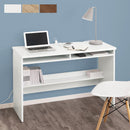 パソコンデスク パソコンデスク pcデスク ワークデスク 収納 おしゃれ 学習机 勉強机 木製 薄型 スリム コンセント 棚付き 約 幅110 奥行45 高さ70 タップ収納 ぼん家具