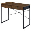 引き出し付きパソコンデスク パソコンデスク デスク 引き出し付き シンプルデスク ワークデスク 作業台 ワークテーブル 引き出し 収納 A4 ノートPC スチール 木製 メラミン化粧板 ぼん家具