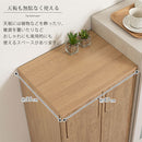木製ダストボックス 45L 2分別タイプ ゴミ箱 45リットル 45L ダストボックス 2分別 ごみ箱 スリム ハイタイプ フタ付き キャスター 木製 大容量 キッチン リビング 幅47 縦型 スイング ぼん家具