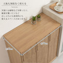 木製ダストボックス 45L 3分別タイプ ゴミ箱 45リットル おしゃれ 分別 キッチン用ごみ箱 ダストボックス スリム 蓋付き シンプル キャスター リビング リビング スイング 縦型 幅70 ぼん家具