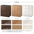 木製ダストボックス 45L 3分別タイプ ゴミ箱 45リットル おしゃれ 分別 キッチン用ごみ箱 ダストボックス スリム 蓋付き シンプル キャスター リビング リビング スイング 縦型 幅70 ぼん家具