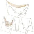 スタンド式3WAYハンモック ハンモック 自立式 3way 室内 室外 折りたたみ キャンプ アウトドア おしゃれ ビーチ ガーデン 庭 スチール ハンガーラック 軽量 ぼん家具