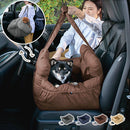 ペット用ドライブベッドキャリー ドライブベッド 2way ドライブシート 犬 車 ドライブボックス ペットベッド 車用 布製 ポケット クッション 犬ベッド 無地 イヌ 猫 動物用 ぼん家具