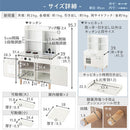 2WAYおままごとキッチン キャビネット ごっこ遊び 木製 ずっと使える 大きくなったらキャビネットに 8点の小物付き   ぼん家具