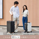 スーツケース〔M〕40L 2-3泊用 スーツケース キャリーバッグ 折りたたみスーツケース 多機能 Mサイズ 軽量 40L TSAロック ダイヤル 国内旅行 海外旅行 出張用 ドリンクホルダー ぼん家具