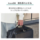 スーツケース〔M〕40L 2-3泊用 スーツケース キャリーバッグ 折りたたみスーツケース 多機能 Mサイズ 軽量 40L TSAロック ダイヤル 国内旅行 海外旅行 出張用 ドリンクホルダー ぼん家具