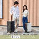 スーツケース〔L〕65L 3-4泊用 スーツケース キャリーバッグ 折りたたみスーツケース 多機能 Lサイズ 軽量 65L TSAロック ダイヤル 国内旅行 海外旅行 出張用 ドリンクホルダー ぼん家具