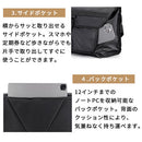 laborioショルダーバッグ ショルダーバッグ 斜めがけバッグ 大きめ ボディバッグ 大容量 収納 ブラック 黒 ポケット サブストラップ 通勤 通学 蒸れにくい メンズ レディース Laborio
