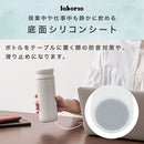 laborio水筒 水筒 450ml ステンレスボトル 氷止め付き 保冷 保温 マグボトル マイボトル 0.45L スリム 保冷水筒 広口 洗いやすい 滑り止め 真空断熱 無地 直飲み Laborio
