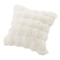 クッションカバー クッションカバー 45×45cm クッション カバー ファー ふわふわ ファークッションカバー おしゃれ フェイクファー もこもこ あったか 洗える 無地 ぼん家具