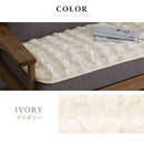 ソファカバー〔70×120cm〕 ソファカバー 3人掛け 70×120cm ソファーカバー ファー ふわふわ ソファーパッド おしゃれ かけるだけ 座面パッド フェイクファー あったか 洗える ぼん家具