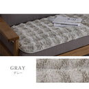 ソファカバー〔70×120cm〕 ソファカバー 3人掛け 70×120cm ソファーカバー ファー ふわふわ ソファーパッド おしゃれ かけるだけ 座面パッド フェイクファー あったか 洗える ぼん家具