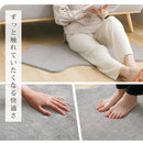 ラビットファー調アクセントラグ 100×70cm 韓国風 ラグ マット リビング ふわふわ センターラグ 柔らかい シンプル インテリアラグ ぼん家具