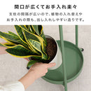 プランタースタンド〔小〕 プランタースタンド 2段 おしゃれ スリム 植木鉢 スタンド 観葉植物 棚 花台 室内 植物棚 脚付き 観葉植物スタンド 玄関 リビング 植物 台 高さ50cm ぼん家具