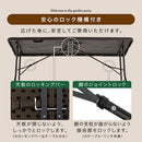 フォールディングテーブル＆ベンチ〔3点セット〕 ガーデンテーブルセット ガーデンテーブル 折りたたみ 6人掛け ガーデン テーブル ベンチ 3点セット ラタン調 屋外 おしゃれ 庭 BBQ アウトドア 180cm ぼん家具