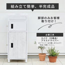 メールBOX付き宅配ボックス 木目 ポスト一体型
