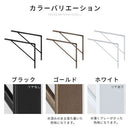 シェルフブラケット Lサイズ〔20×25cm〕 棚受け金具 棚受け ブラケット 金具 2個セット ネジ付き 本棚 DIY 棚 壁 取り付け ウォールシェルフ アイアン 風 スチール ラック 棚受金具 パーツ ぼん家具