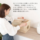 桐製米びつ〔5kg〕 米びつ 5kg おしゃれ ライスストッカー ライスボックス 米櫃 桐 お米入れ 軽量 木製 お米 収納 防虫 害虫 虫除け 保存容器 ストッカー 米入れ 保存 ぼん家具
