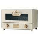 グリルオーブントースター オーブントースター 火力調節 タイマー付き グリルトースター コンパクト 1年保証 2枚 同時焼き 時短 遠赤外線 おしゃれ LADONNA Toffy Toffy