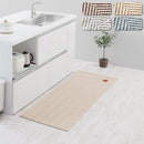 ヘリンボーンキッチンマット〔60×180cm〕 キッチンマット 180 台所マット ダイニングマット おしゃれ 洗える 拭ける ヘリンボーン ラグ 北欧 滑り止め 薄手 60×180 床暖房対応 FRUTO