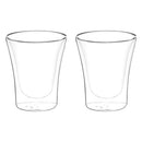 ダブルウォールグラス〔2個セット〕 コップ グラス ダブルウォールグラス 2個 セット ガラスコップ カップ 245mL 耐熱グラス コーヒーカップ ティーカップ タンブラー 食洗機対応 来客用 ぼん家具