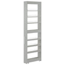 すき間ワゴンラック ハイタイプ〔幅10～20cm〕 隙間収納ラック ハイタイプ キャスター付き 可動棚 キッチン ワゴン 薄型 ぼん家具