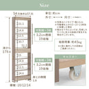 ワゴンラック ハイタイプ〔幅10～14cm〕 隙間収納ラック ハイタイプ ワゴン 可動棚 韓国インテリア グレージュ PUTUPUTU