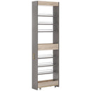 ワゴンラック ハイタイプ〔幅16～20cm〕 キッチンラック 隙間収納 キッチン収納 16cm 18cm 20cm キッチンストッカー キッチン 収納 スリムラック スリム キャスター付き 木製 ペットボトル PUTUPUTU