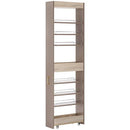 ワゴンラック ハイタイプ〔幅16～20cm〕 キッチンラック 隙間収納 キッチン収納 16cm 18cm 20cm キッチンストッカー キッチン 収納 スリムラック スリム キャスター付き 木製 ペットボトル PUTUPUTU