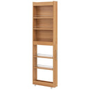 すき間収納ワゴン〔有孔ボード付き〕