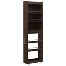 すき間収納ワゴン〔有孔ボード付き〕