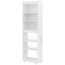 すき間収納ワゴン〔有孔ボード付き〕