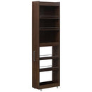 すき間収納ワゴン〔有孔ボード付き〕